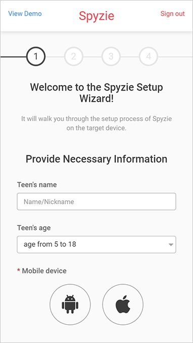 Spyzie-Setup